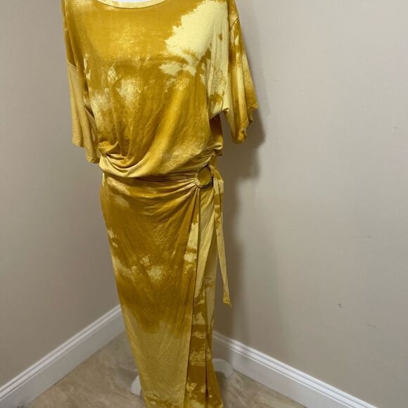 NWT Free People Alyssa wrap maxi dress size XS NWT - Picture 7 of 11